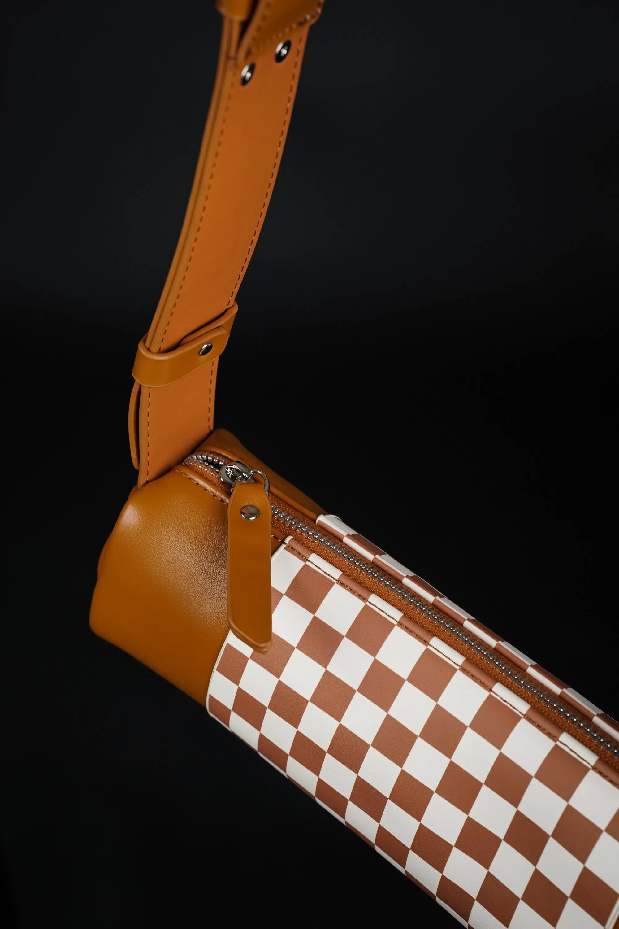 Chocolate Swiss Roll Crossbody Bag