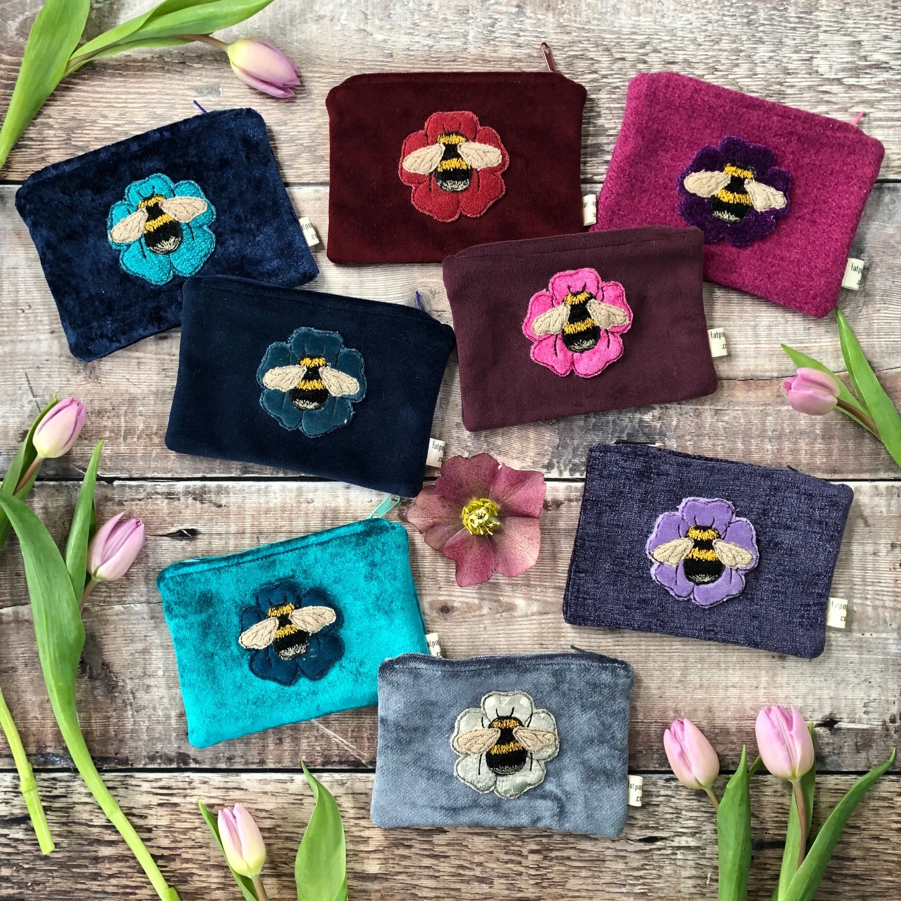 Coin purse - bees