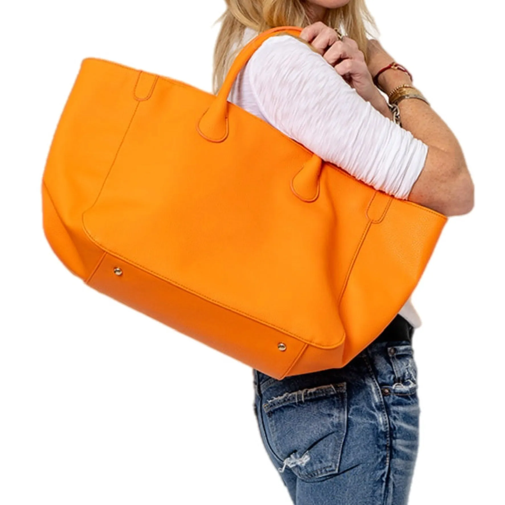 Everyday Vegan Tote - Orange