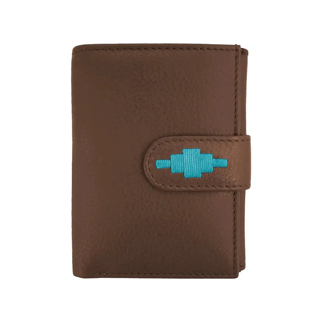Exito Bifold Purse - Brown Leather by Pampeano