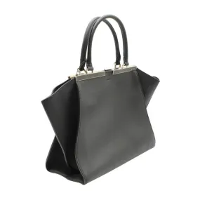 FENDI Black 3Jours Leather Handbag