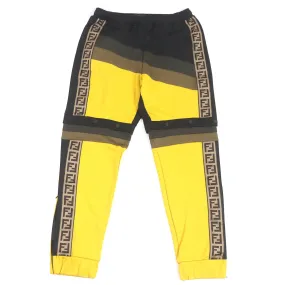FENDI Pants FAB557 polyester Black type XL
