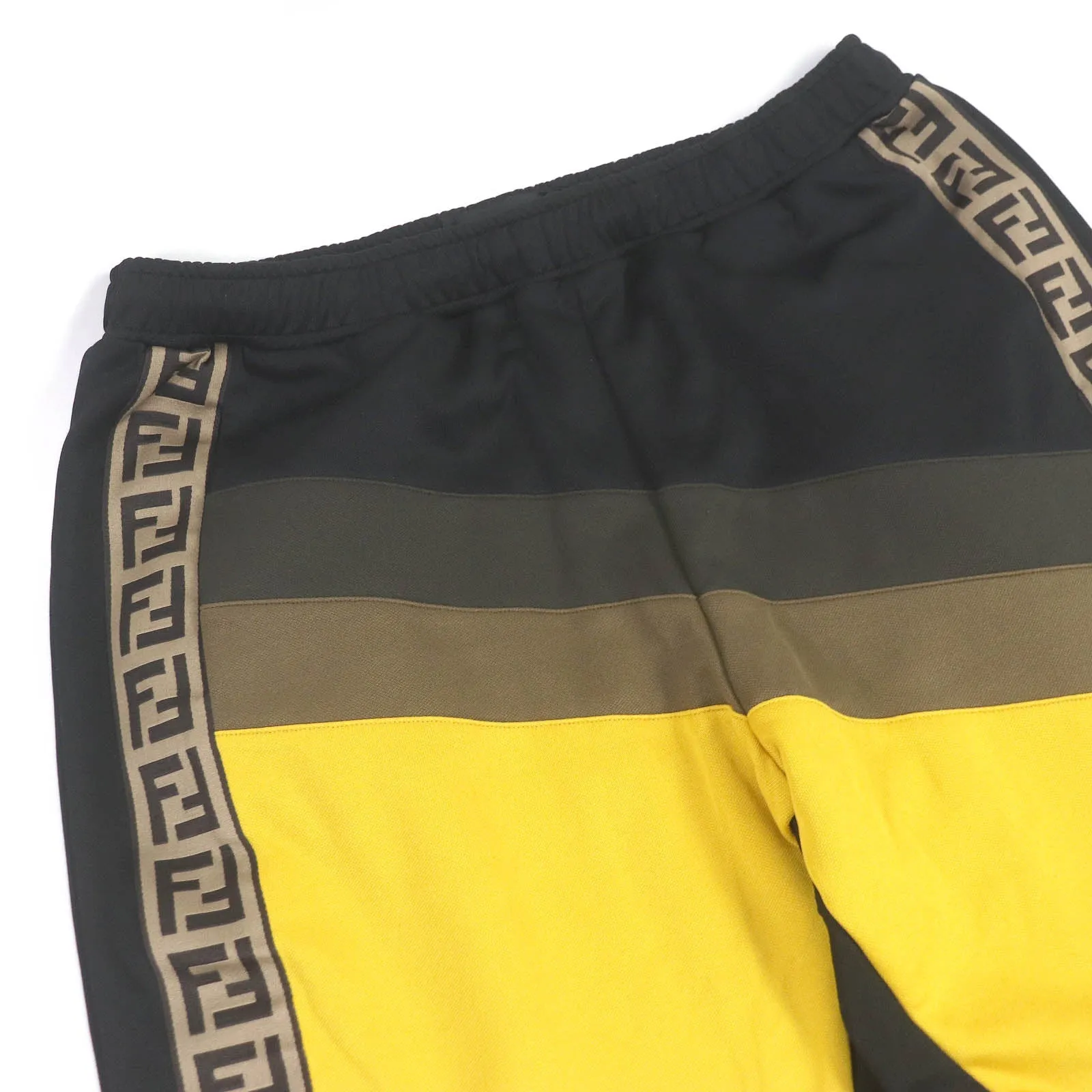 FENDI Pants FAB557 polyester Black type XL