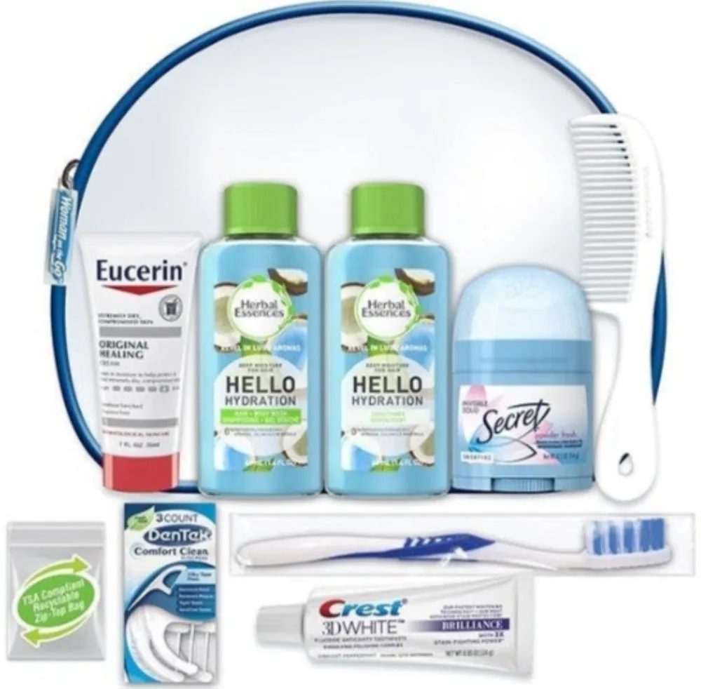 Girl's Travel Toiletry Kits