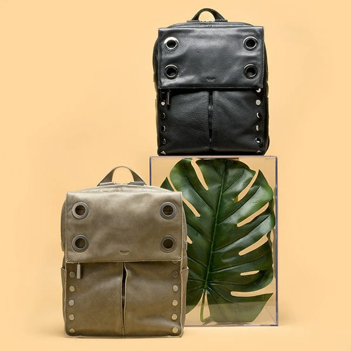 MONTANA BACKPACK LRG - Pewter/Brushed Silver