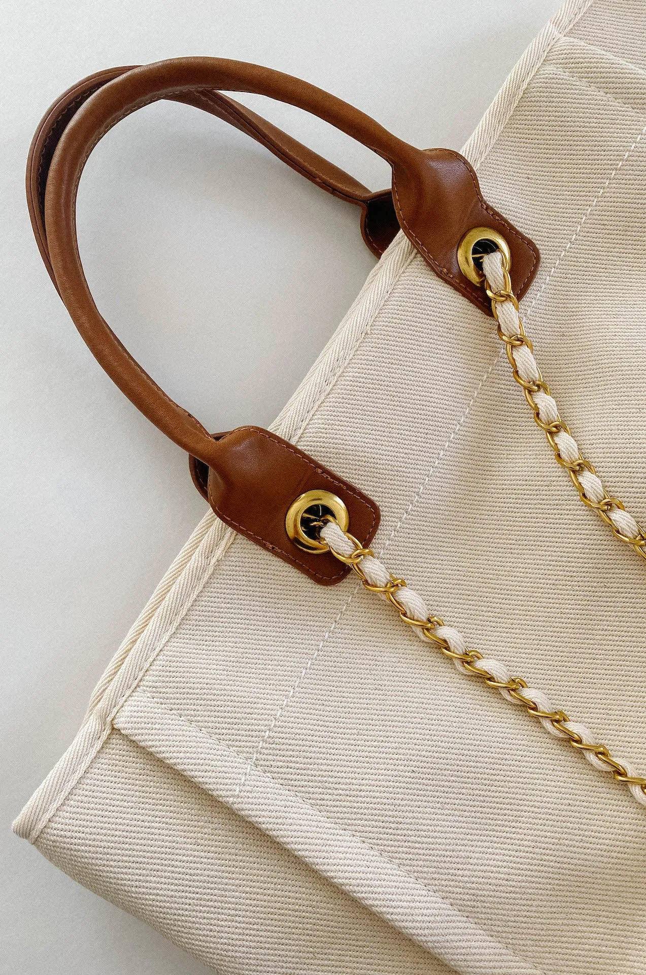 Natural Canvas Tote Bag