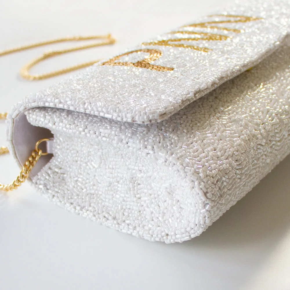 Personalized Clutch Bag for Mother of the Bride - FOG