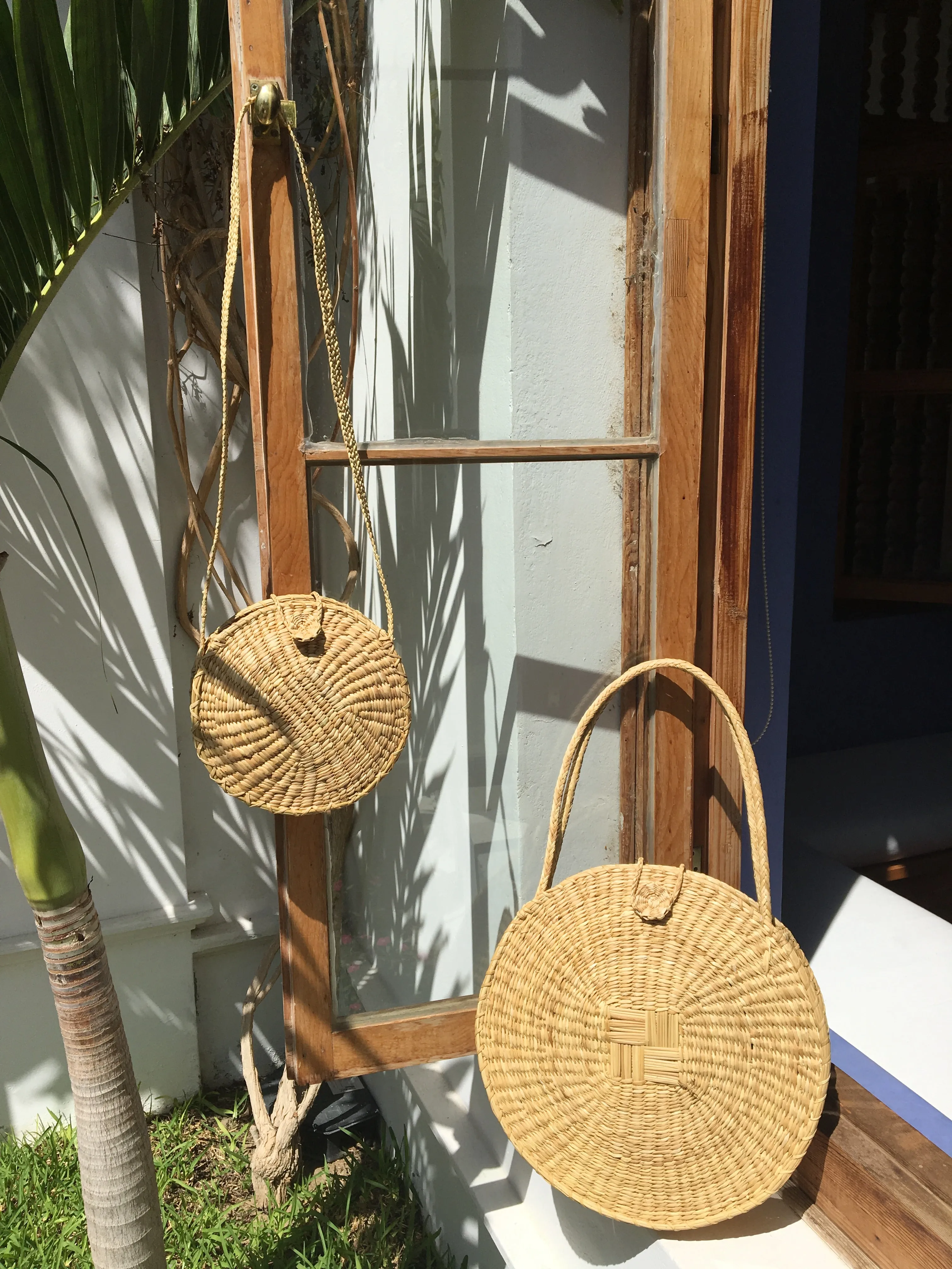 Round Basket Handbag (MORE SIZES)