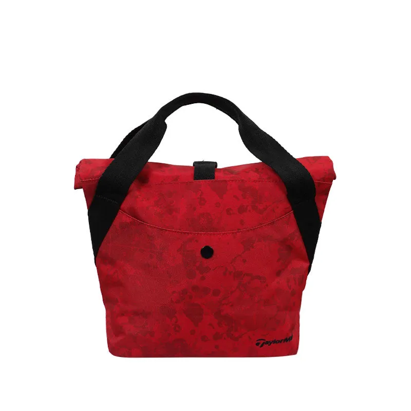TAYLORMADE Slim Round Tote Bag (Red)