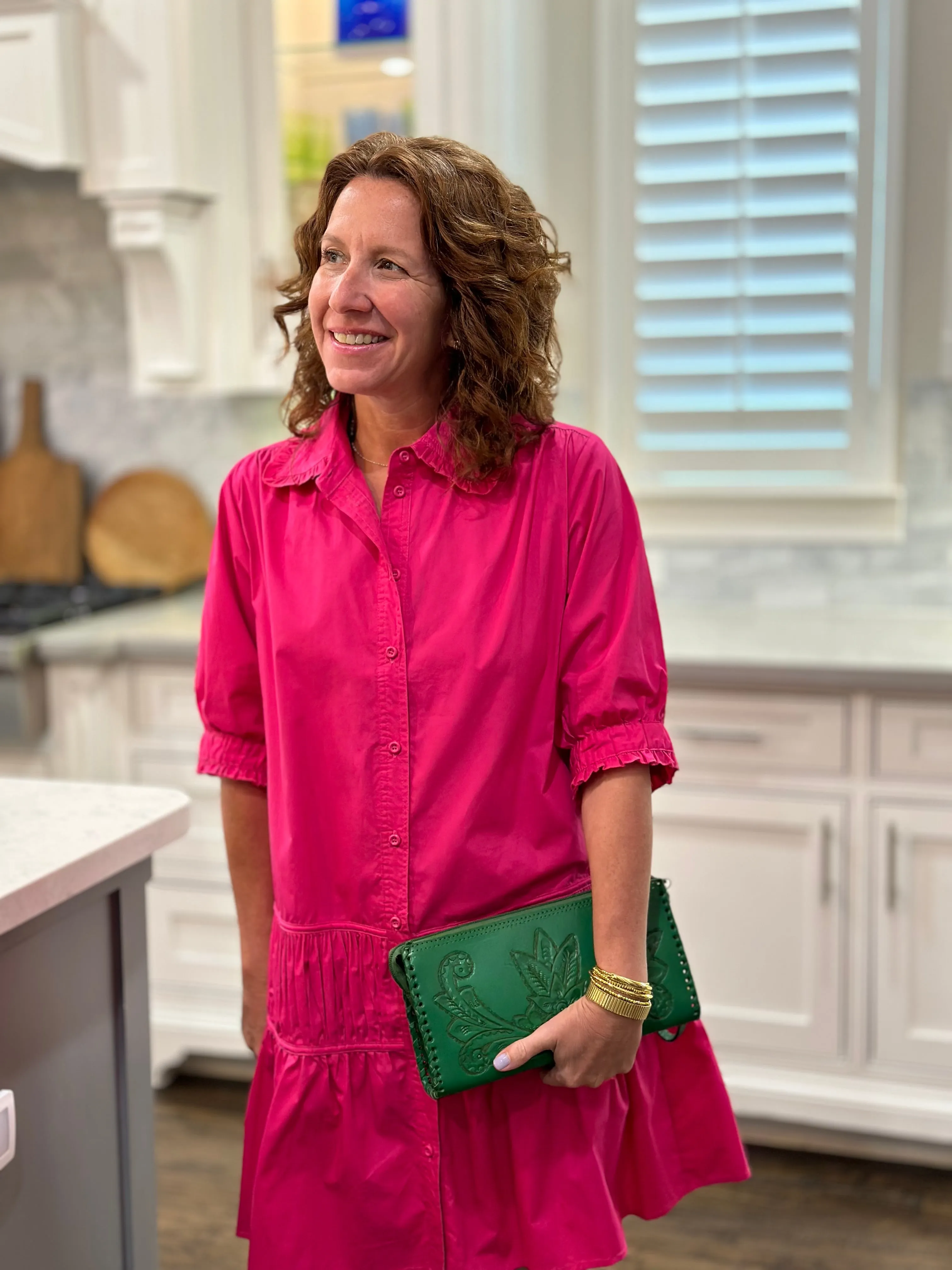 The Ella Handbag in Green