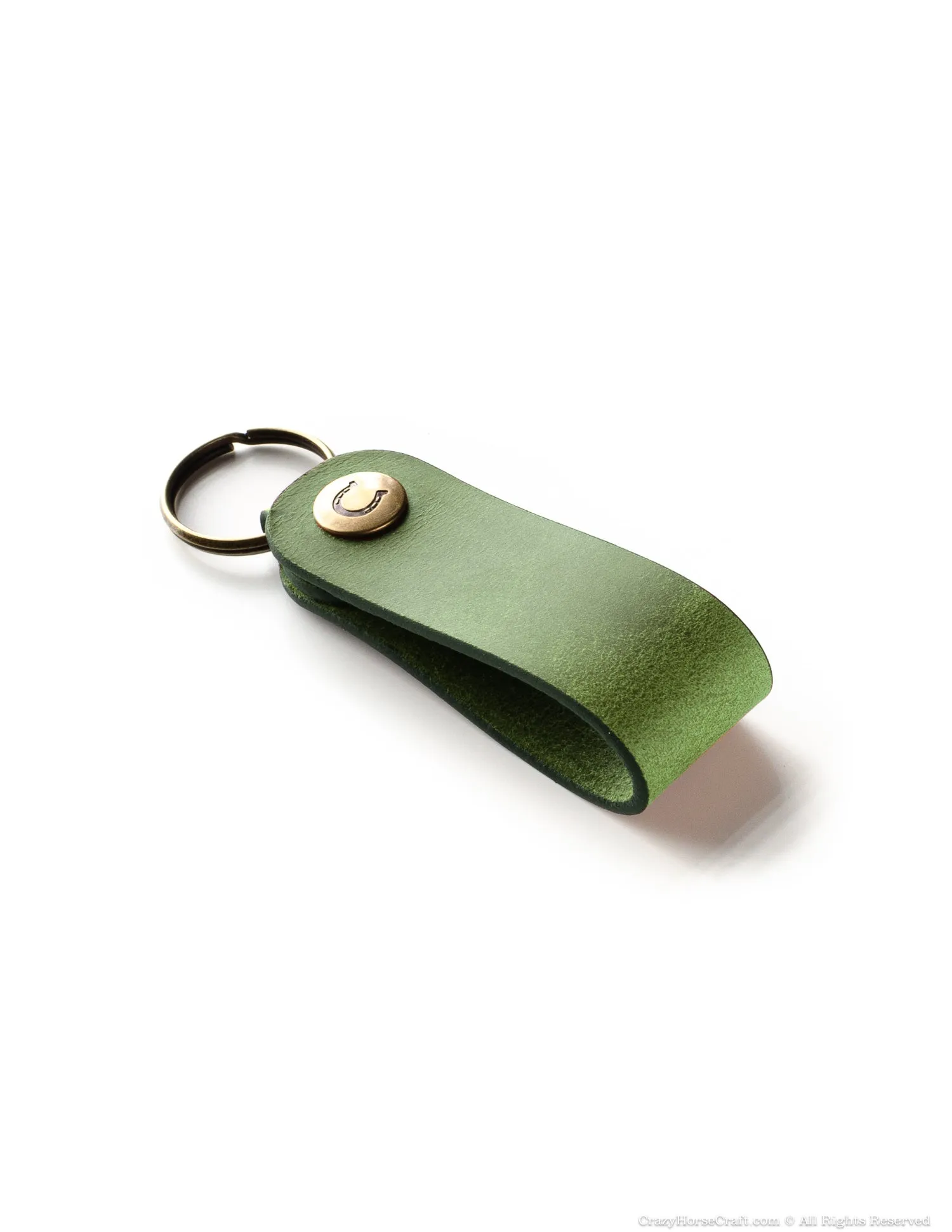 Veg-Tanned Leather Key Fob